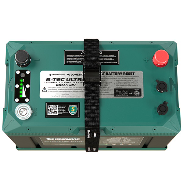 B-TEC ULTRA 12V 100Ah Lithium Battery IP67 Waterproof