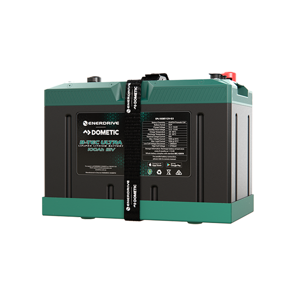 B-TEC ULTRA 12V 100Ah Lithium Battery IP67 Waterproof