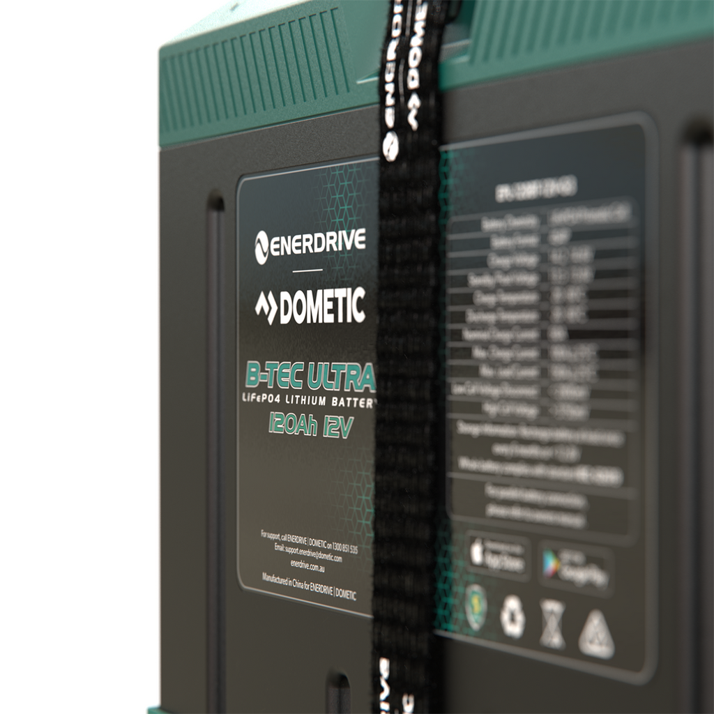 B-TEC ULTRA 12V 120Ah Lithium Battery IP67 Waterproof