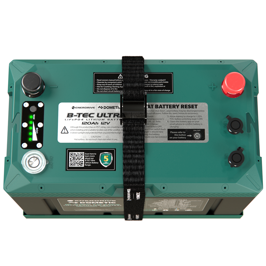 B-TEC ULTRA 12V 120Ah Lithium Battery IP67 Waterproof