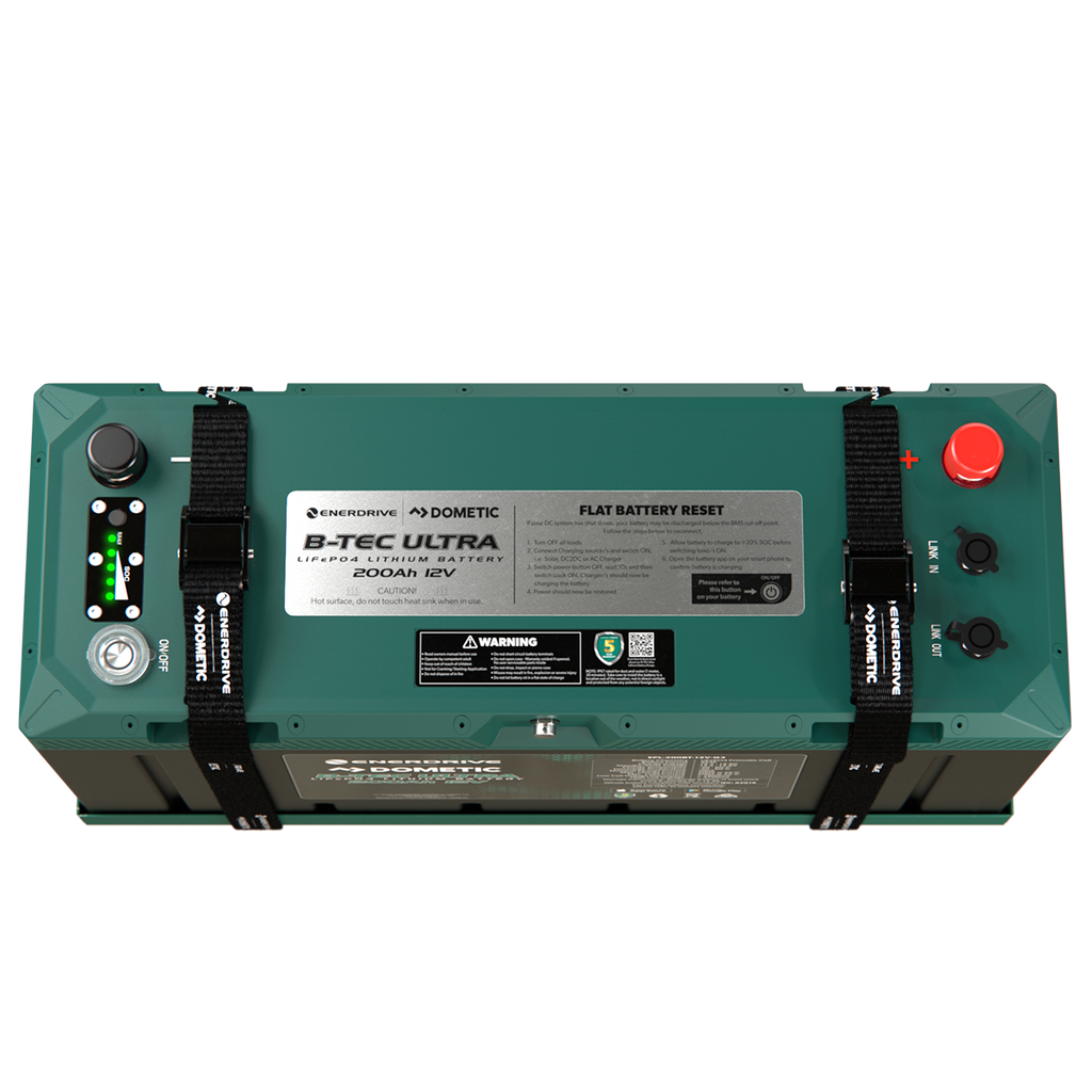 B-TEC ULTRA 12V 200Ah Lithium Battery IP67 Waterproof