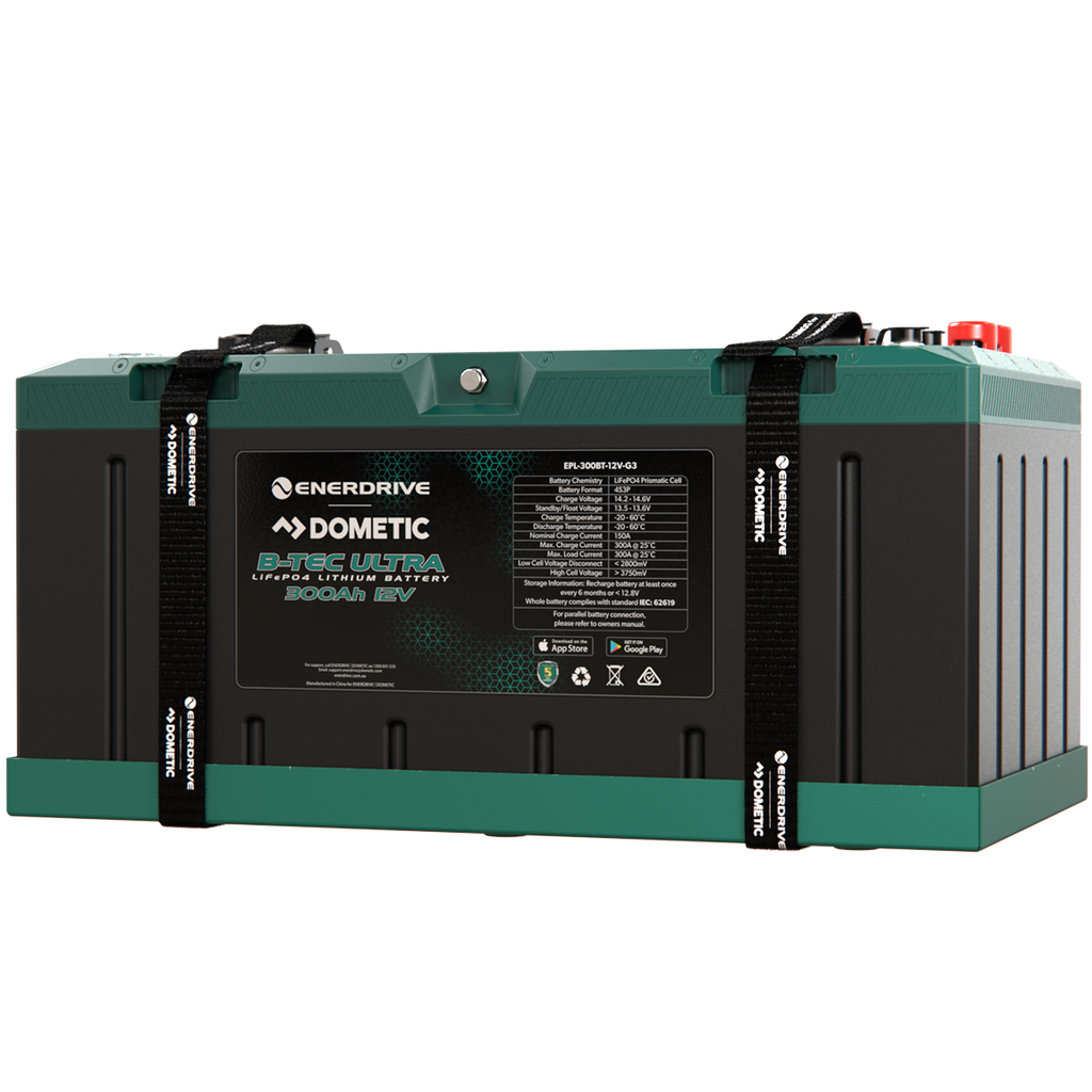 B-TEC ULTRA 12V 300Ah Lithium Battery IP67 Waterproof