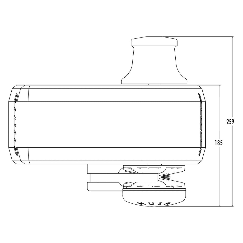 Marine Horizontal Windlass - Muir Compact HR650