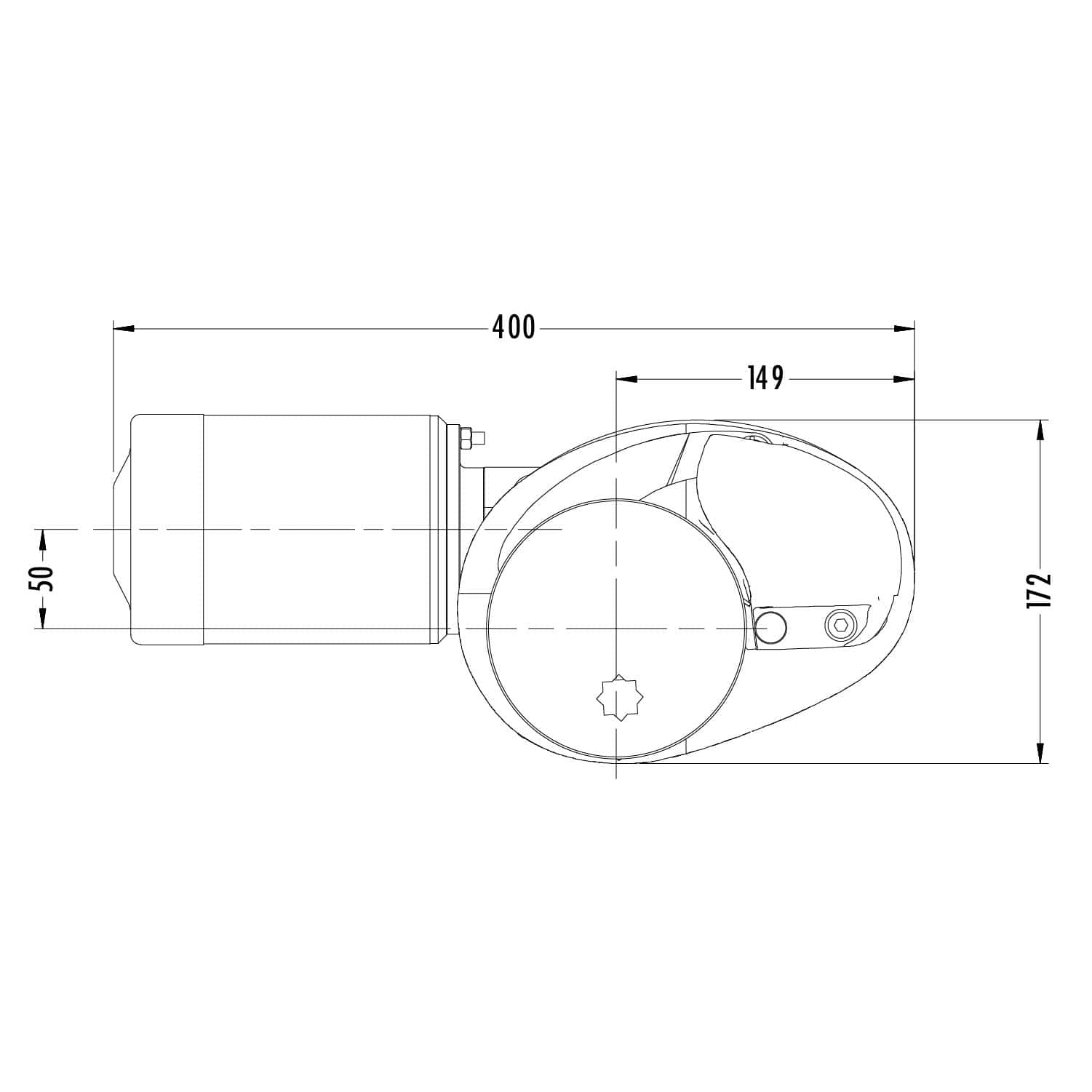 Muir Vertical Windlass - Storm VR1250