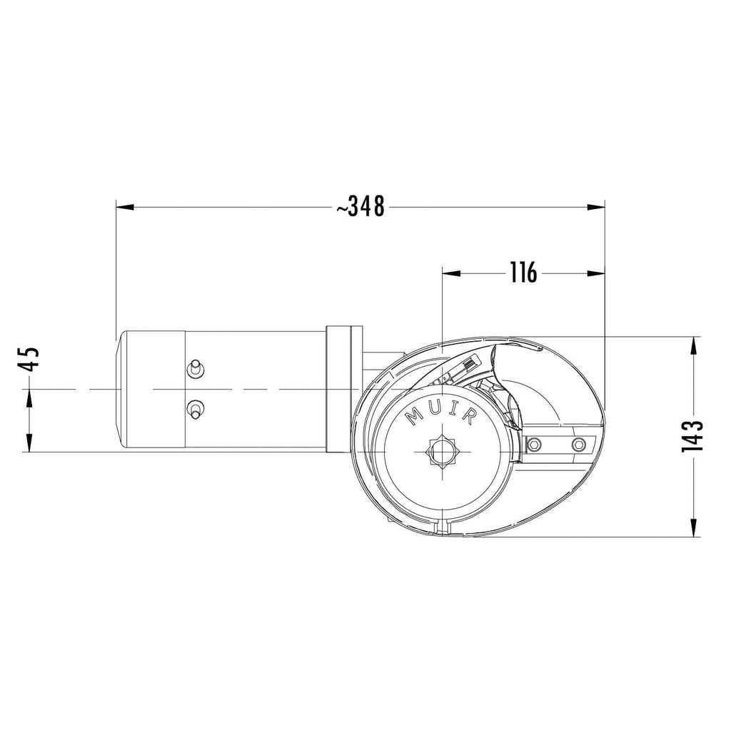 Vertical Windlass - Storm VFF600