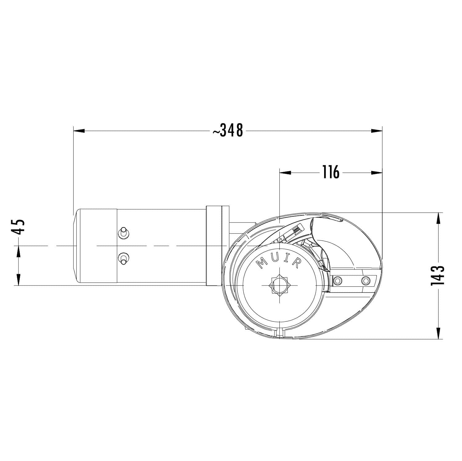 Vertical Windlass - Storm VFF600